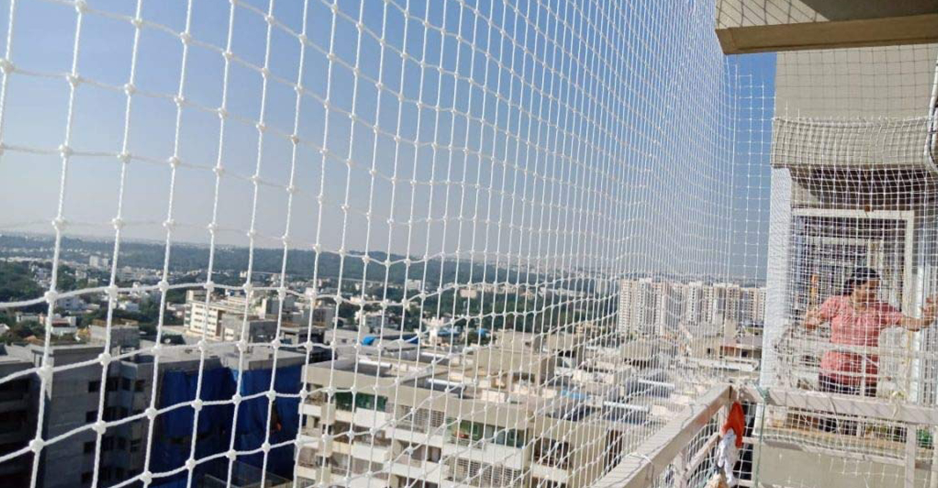 Safety nets installation